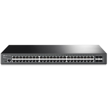 TP-Link SG3452 Управляемый коммутатор JetStream 2-го уровня с 48 гигабитными портами RJ45 и 4 портами SFP
