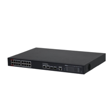 DAHUA DH-S4220-16GT-240 20-портовый гигабитный управляемый коммутатор с PoE, уровень L2, 16xRJ45 1Gb PoE, 2xRJ45 1Gb, 2xSFP 1Gb, суммарно до 240Вт, коммутация 56 Гбит/с, MAC-таблица 8к, металл DAHUA DH-S4220-16GT-240 20-портовый гигабитный управляемый коммутатор с PoE, уровень L2, 16xRJ45 1Gb PoE, 2xRJ45 1Gb, 2xSFP 1Gb, суммарно до 240Вт, коммутация 56 Гбит/с, MAC-таблица 8к, металл