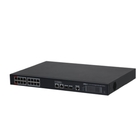 DAHUA DH-S4220-16GT-240 20-портовый гигабитный управляемый коммутатор с PoE, уровень L2, 16xRJ45 1Gb PoE, 2xRJ45 1Gb, 2xSFP 1Gb, суммарно до 240Вт, коммутация 56 Гбит/с, MAC-таблица 8к, металл