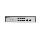 ORIGO OS2210P/120W/A1A Неуправляемый PoE-коммутатор 8x1000Base-T PoE+, 2x1000Base-T, PoE-бюджет 120 Вт