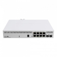 MikroTik CSS610-8P-2S+IN PoE-коммутатор, 8х 1G RJ45, 2х SFP+, раздача PoE 140 Вт, SwitchOS Lite