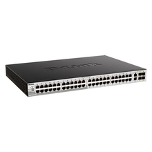 D-Link DGS-3130-54PS/B2A PROJ Управляемый L3 стекируемый коммутатор с 48 портами 10/100/1000Base-T, 2 портами 10GBase-T и 4 портами 10GBase-X SFP+ (48 портов PoE 802.3af/at, PoE-бюджет 370 Вт)