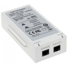 DAHUA DH-PFT1200 Инжектор POE, порты 1 RJ45 10/100/1000Мбит/с, 1 RJ45 10/100/1000Мбит/с (PoE/PoE+/Hi-PoE), мощность PoE до 60Вт, питание 100~240В(AC), рабочая температура: -30°С~+65°С