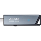 Флеш Диск A-Data 512Gb Type-C UE800 AELI-UE800-512G-CSG USB3.2 серебристый