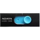 A-Data UV220 32ГБ, USB2.0, черный и синий [AUV220-32G-RBKBLl]
