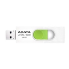 Флеш Диск A-DATA 32GB <AUV320-32G-RWHGN> UV320, USB 3.2, белый/зеленый