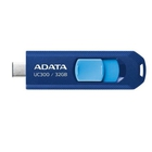 Флеш Диск A-DATA 32GB <ACHO-UC300-32G-RNB/BU> UC300, USB 3.2/TypeC, синий/голубой