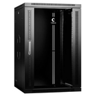 Cabeus SH-05F-18U60/60-R-BK Шкаф телекоммуникационный настенный разобранный 19" 18U 600x600x901mm (ШхГхВ) дверь стекло, цвет черный (RAL 9004) Cabeus SH-05F-18U60/60-R-BK Шкаф телекоммуникационный настенный разобранный 19" 18U 600x600x901mm (ШхГхВ) дверь стекло, цвет черный (RAL 9004)