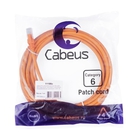 Cabeus PC-UTP-RJ45-Cat.6-5m-OR-LSZH Патч-корд U/UTP, категория 6, 2xRJ45/8p8c, неэкранированный, оранжевый, LSZH, 5м