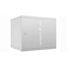 Cabeus WSC-05D-9U55/45m Шкаф телекоммуникационный настенный 19" 9U, серия LIGHT разборный, дверь металл, цвет серый