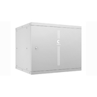 Cabeus WSC-05D-9U55/45m Шкаф телекоммуникационный настенный 19" 9U, серия LIGHT разборный, дверь металл, цвет серый