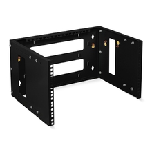 Cabeus NC-6U-BK Кронштейн настенный 19" 6U, цвет черный Cabeus NC-6U-BK Кронштейн настенный 19" 6U, цвет черный