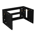 Cabeus NC-6U-BK Кронштейн настенный 19" 6U, цвет черный