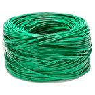 Cabeus UTP-4P-Cat.6-SOLID-LSLTx-GN Кабель витая пара UTP (U/UTP), категория 6, 4 пары (23 AWG), одножильный, нг(А)-LSLTx, зеленый (305 м), системная гарантия 25 лет.