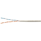 Cabeus UTP-2P-Cat.5e-SOLID-GY-LIGHT-500 Кабель витая пара UTP (U/UTP), категория 5e, 2 пары 0,48мм (24 AWG), одножильный, PVC нг(А)-LS, серый (500 м)