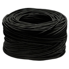 Cabeus UTP-4P-Cat.5e-SOLID-LSZH-BK Кабель витая пара UTP (U/UTP), категория 5e, 4 пары (24 AWG), одножильный, черный, LSZH, нг(А)-HF, (305 м)