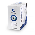 Cabeus UTP-4P-Cat.5e-SOLID-LSZH-GN Кабель витая пара UTP (U/UTP), категория 5e, 4 пары (24 AWG), одножильный, зеленый, LSZH, нг(А)-HF (305 м)