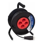 Cabeus EC-C-3.5-FR-G-20 Удлинитель силовой КГ 3500 Вт 20м на катушке (c/з)