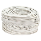 Cabeus UTP-4P-Cat.6-SOLID-LSZH-WH Кабель витая пара UTP (U/UTP), категория 6, 4 пары (23 AWG), одножильный, LSZH нг(А)-HF, белый (305 м)