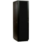 ЦМО Шкаф телекоммуникационный напольный ЭКОНОМ 42U (800 х 800) дверь перфорированная 2 шт., цвет черный (ШТК-Э-42.8.8-44АА-9005)