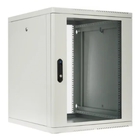 ЦМО Шкаф телекоммуникационный настенный разборный 15U (600 x 650) съемные стенки, дверь стекло, цвет черный (ШРН-М-15.650-9005)