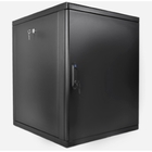 ЦМО Шкаф телекоммуникационный настенный разборный 12U (600 x 650) съемные стенки, дверь металл, цвет черный (ШРН-М-12.650.1-9005)