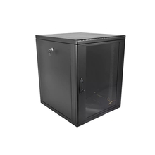 ЦМО Шкаф телекоммуникационный настенный разборный 12U (600 x 520) съемные стенки, дверь стекло, цвет черный (ШРН-М-12.500-9005)