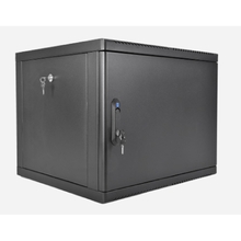 ЦМО Шкаф телекоммуникационный настенный разборный 9U (600 x 520) съемные стенки, дверь металл, цвет черный (ШРН-М-9.500.1-9005)