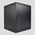 ЦМО Шкаф телекоммуникационный настенный разборный ЭКОНОМ 18U (600 x 650) дверь металл, цвет черный (ШРН-Э-18.650.1-9005)