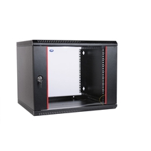 ЦМО Шкаф телекоммуникационный настенный разборный ЭКОНОМ 6U (600 x 350) дверь металл, цвет черный (ШРН-Э-6.350.1-9005)