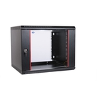 ЦМО Шкаф телекоммуникационный настенный разборный ЭКОНОМ 6U (600 x 350) дверь металл, цвет черный (ШРН-Э-6.350.1-9005)