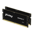 Память оперативная/ Kingston 32GB 6400MT/s DDR5 CL38 SODIMM (Kit of 2) FURY Impact XMP