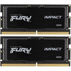 Память оперативная/ Kingston 64GB 5600MT/s  DDR5 CL40 SODIMM (Kit of 2) FURY Impact PnP