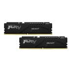 Память DDR5 2x32GB 5200MHz Kingston KF552C36BBEK2-64 Fury Beast Black Expo RTL Gaming PC5-41600 CL36 DIMM 288-pin 1.25В kit single rank с радиатором Ret