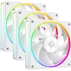 Case Fan ID-Cooling AF-127-ARGB-W Trio,  120мм, Ret