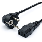 Bion Кабель питания 3м, евровилка с заземлением, 0.75мм, Schuko-C13, 10А, черный [BXP-PC-186-VDE-3M]