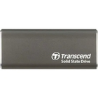 Твердотельный накопитель/ Transcend External SSD ESD265C, 500GB, Type-C, USB 3.2 Gen2, R/W 1050/950MB/s, 81x33x7mm, два кабеля в комплекте (5 лет)