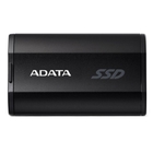 Твердотельный накопитель/ ADATA External SSD SD810, 2000GB, Type-C, USB 3.2 Gen2х2, up to R/W 2000/2000 MB/s, 72.7x44x12.2mm, Black (5 лет)