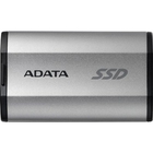 Твердотельный накопитель/ ADATA External SSD SD810, 1000GB, Type-C, USB 3.2 Gen2х2, up to R/W 2000/2000 MB/s, 72.7x44x12.2mm, Silver (5 лет)