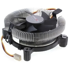 CROWN Кулер для процессора CM-80 v2 (Для Intel + 1700 и AMD, TDP до 65 Ватт, коннектор 3 pin, Низкая посадка радиатора , Гидродинамическии? подшипник, Размер: 115*103*42 мм)