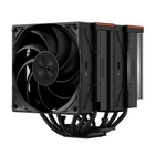 Кулер для процессора/ PCCooler RZ620 BK (260W, 4-pin PWM, 157.5mm, Al/Cu, 6x6mm, 1x120mm, 86.73CFM, 32dBA, 2200RPM, S: 1851/1700/1200/115X, AM5/AM4, black)