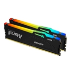 Kingston FURY Beast EXPO RGB 32Гб (16x2) DIMM DDR5, 5600MT/s, CL36 1.25В, KF556C36BBEAK2-32