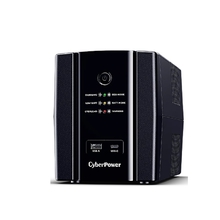 CyberPower UT1500EG ИБП {Line-Interactive, Tower, 1500VA/900W USB/RJ11/45/USB charger A/C (4 EURO) NEW, 12В/7 Ач х 2}