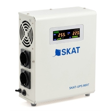 ИБП БАСТИОН SKAT-UPS 800T источник питания Line-Interactive 220В, 800ВА, работает от 1 внешней АКБ (4502)