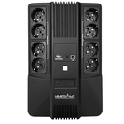 Импульс ИБП МАСТЕР 1000 {1000ВА/600Вт, LED, USB, RJ11/RJ45, SCHUKOx8} {MT10201}