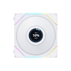 Lian Li G99.12TLLCD1W.R0 Вентилятор UNI FAN TL LCD 120 White /12TLLCD1W/ 120х125х28мм (1.6” LCD дисплей, PWM, ARGB, 200-1900 об/мин, 27dBa) 