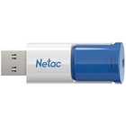 Netac USB Drive 512GB U182 Blue  <NT03U182N-512G-30BL>, USB3.0, сдвижной корпус, пластиковая бело-синяя