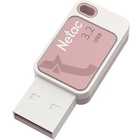 Netac USB Drive 64GB UA31  <NT03UA31N-064G-20PK>, USB2.0, розовая