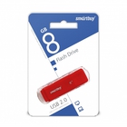 Smartbuy USB Drive 8GB Dock Red (SB8GBDK-R) UFD 2.0