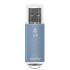 Smartbuy USB Drive 4GB V-Cut Blue (SB4GBVC-B)